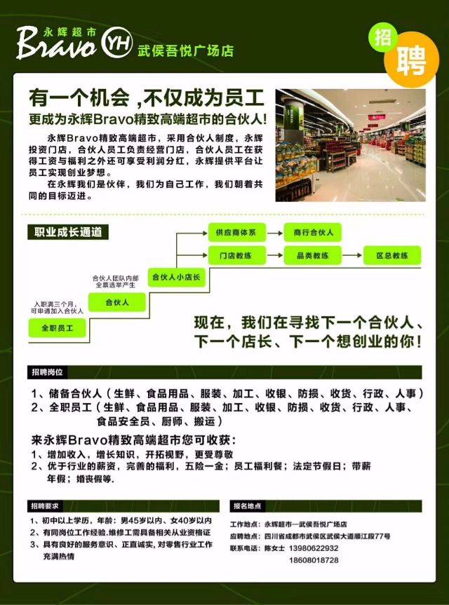 新都永輝超市最新招聘熱潮啟動(dòng)！