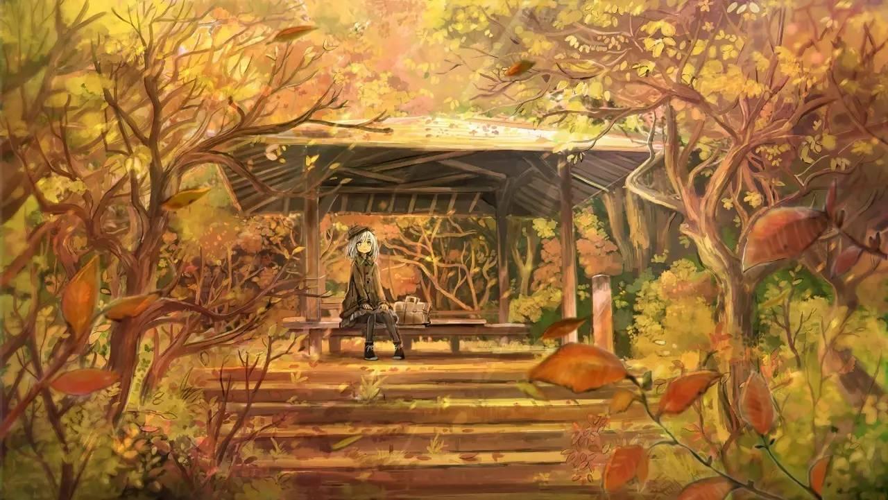 動漫風景圖，彩繪之旅中的自信與成就感展現(xiàn)