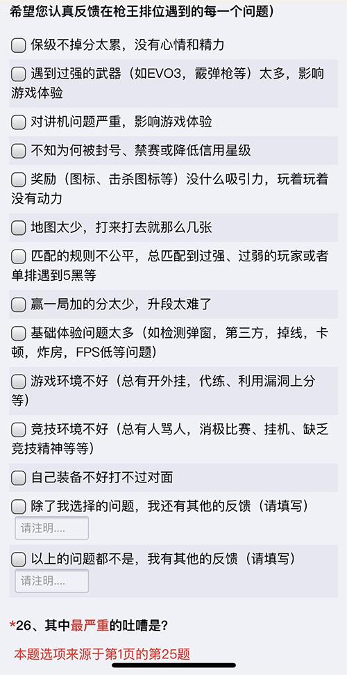 CF手游精英問卷最新解讀，探尋游戲前沿動態(tài)與玩家心聲